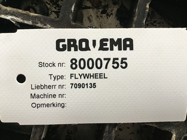 Liebherr Flywheel - Flywheel: picture 1 Liebherr Flywheel - Flywheel: picture 1