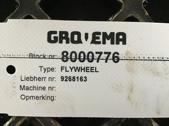 Liebherr Flywheel - Flywheel: picture 3 Liebherr Flywheel - Flywheel: picture 3