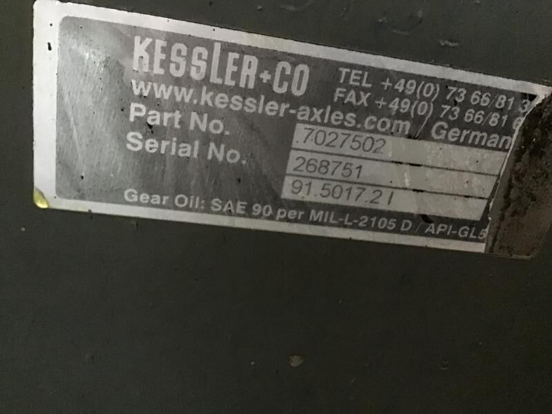 Liebherr Front Axle - Front axle: picture 3 Liebherr Front Axle - Front axle: picture 3