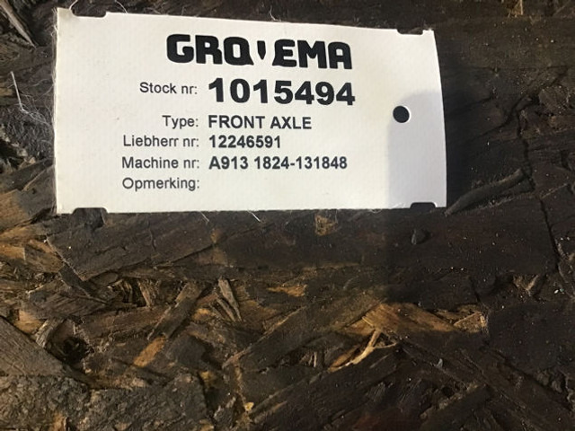 Liebherr Front Axle - Axle and parts: picture 1 Liebherr Front Axle - Axle and parts: picture 1