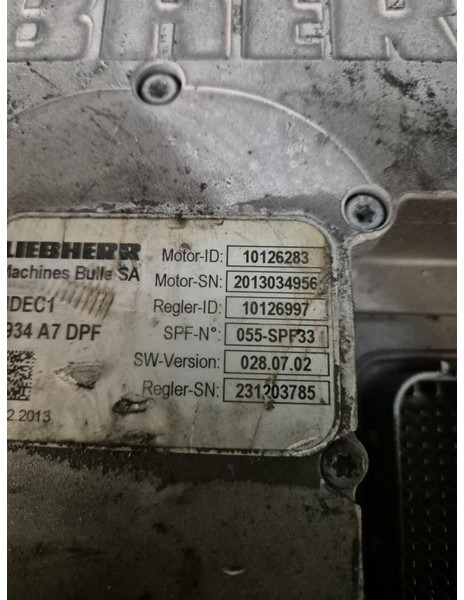 Liebherr - ECU: picture 2 Liebherr - ECU: picture 2