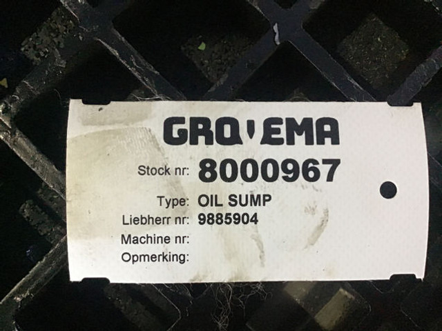Liebherr Oil Sump - Crankcase: picture 2 Liebherr Oil Sump - Crankcase: picture 2