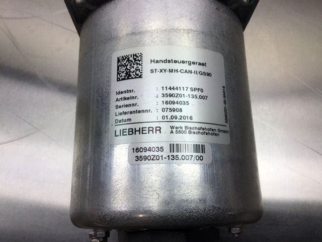 Liebherr Pilo Control Unit - Gear stick: picture 3 Liebherr Pilo Control Unit - Gear stick: picture 3