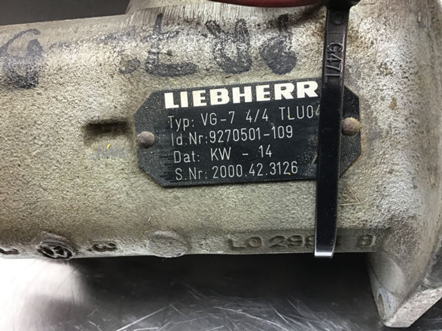 Liebherr Pilot Control Unit - Gear stick: picture 5 Liebherr Pilot Control Unit - Gear stick: picture 5
