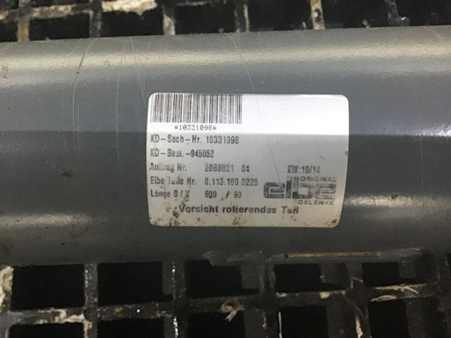 Liebherr Propellor Shaft - Drive shaft: picture 4 Liebherr Propellor Shaft - Drive shaft: picture 4