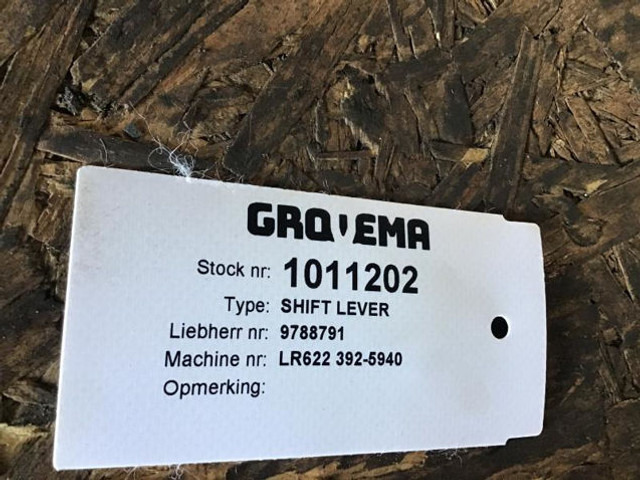 Liebherr Shift Lever - Gear stick: picture 4 Liebherr Shift Lever - Gear stick: picture 4