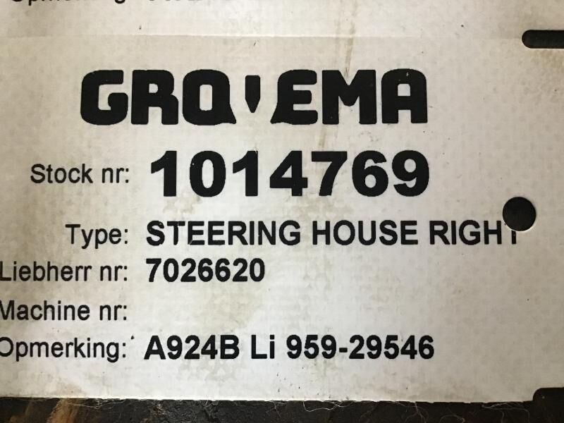 Liebherr Steering House Right - Steering knuckle: picture 3 Liebherr Steering House Right - Steering knuckle: picture 3