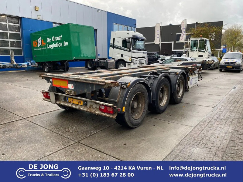 D-Tec FT-43-03V / Flexitrailer / 3x Extendable / SAF / 1x Lift Axle - Container transporter/ Swap body semi-trailer: picture 1 D-Tec FT-43-03V / Flexitrailer / 3x Extendable / SAF / 1x Lift Axle - Container transporter/ Swap body semi-trailer: picture 1