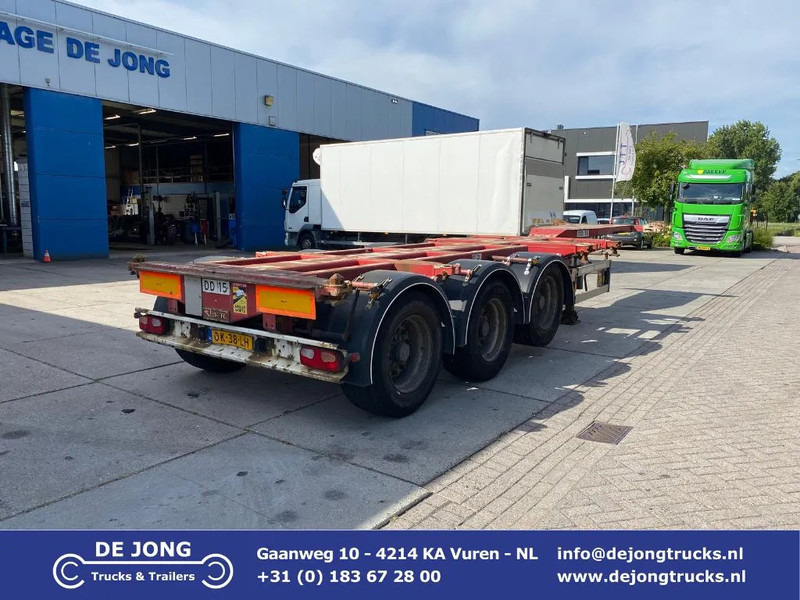 D-Tec FT-43-03V / Flexitrailer / 3x Extendable / SAF / 1x Lift Axle - Container transporter/ Swap body semi-trailer: picture 1 D-Tec FT-43-03V / Flexitrailer / 3x Extendable / SAF / 1x Lift Axle - Container transporter/ Swap body semi-trailer: picture 1