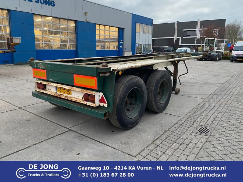 Groenewegen Container Chassis / 20 FT / BPW / Double Tyres - Container transporter/ Swap body semi-trailer: picture 1 Groenewegen Container Chassis / 20 FT / BPW / Double Tyres - Container transporter/ Swap body semi-trailer: picture 1