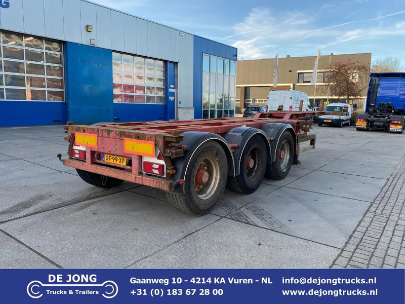 Kromhout Container Chassis / 40-45 FT / SAF / 1x Lift Axle - Container transporter/ Swap body semi-trailer: picture 1 Kromhout Container Chassis / 40-45 FT / SAF / 1x Lift Axle - Container transporter/ Swap body semi-trailer: picture 1