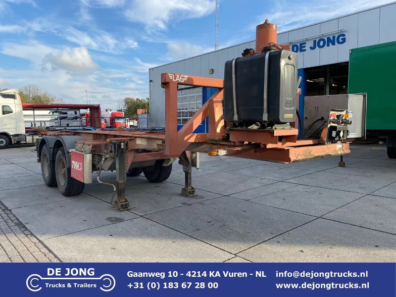LAG 20 FT Tipping chassis / kiepchassis / Electric Tipping - Container transporter/ Swap body semi-trailer: picture 1 LAG 20 FT Tipping chassis / kiepchassis / Electric Tipping - Container transporter/ Swap body semi-trailer: picture 1