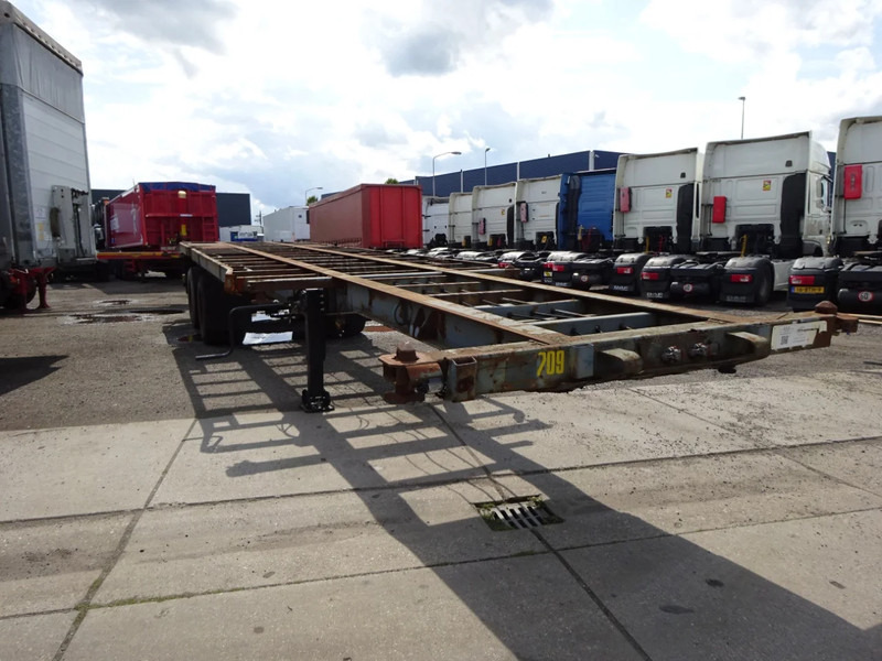 Pacton 40 FT Container Chassis / Steel Supsension / Double Air - Container transporter/ Swap body semi-trailer: picture 5 Pacton 40 FT Container Chassis / Steel Supsension / Double Air - Container transporter/ Swap body semi-trailer: picture 5