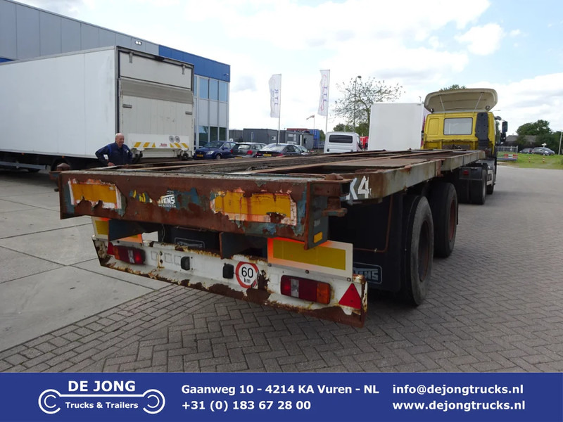 Pacton 40 FT Container Chassis / Steel Supsension / Double Air - Container transporter/ Swap body semi-trailer: picture 1 Pacton 40 FT Container Chassis / Steel Supsension / Double Air - Container transporter/ Swap body semi-trailer: picture 1