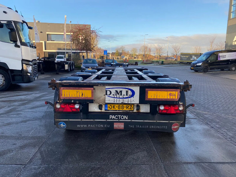 Pacton TXC343 / 2x Extendable / 45FT / 1x Lift Axle - Container transporter/ Swap body semi-trailer: picture 2 Pacton TXC343 / 2x Extendable / 45FT / 1x Lift Axle - Container transporter/ Swap body semi-trailer: picture 2