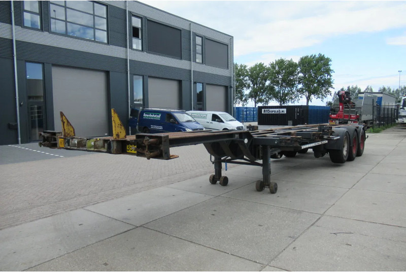 Renders Container Chassis / Extendable on rear / BPW + drum - Container transporter/ Swap body semi-trailer: picture 3 Renders Container Chassis / Extendable on rear / BPW + drum - Container transporter/ Swap body semi-trailer: picture 3