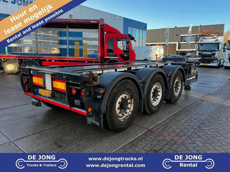 Renders Euro 800 3DFCST / Container Chassis / 45FT / 1x Lift Axle / 2x Extendable - Container transporter/ Swap body semi-trailer: picture 1 Renders Euro 800 3DFCST / Container Chassis / 45FT / 1x Lift Axle / 2x Extendable - Container transporter/ Swap body semi-trailer: picture 1