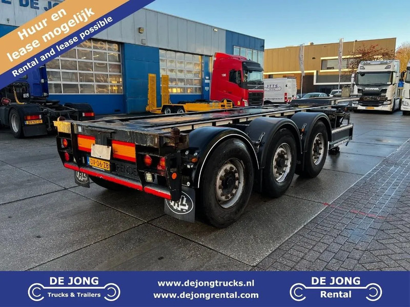 Renders Euro 800 3DFCST / Container Chassis / 45FT / 1x Lift Axle / 2x Extendable - Container transporter/ Swap body semi-trailer: picture 1 Renders Euro 800 3DFCST / Container Chassis / 45FT / 1x Lift Axle / 2x Extendable - Container transporter/ Swap body semi-trailer: picture 1