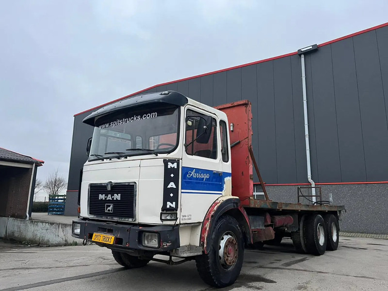 MAN 26.321 Manual + FULL STEEL 6x4) - Dropside/ Flatbed truck: picture 1 MAN 26.321 Manual + FULL STEEL 6x4) - Dropside/ Flatbed truck: picture 1