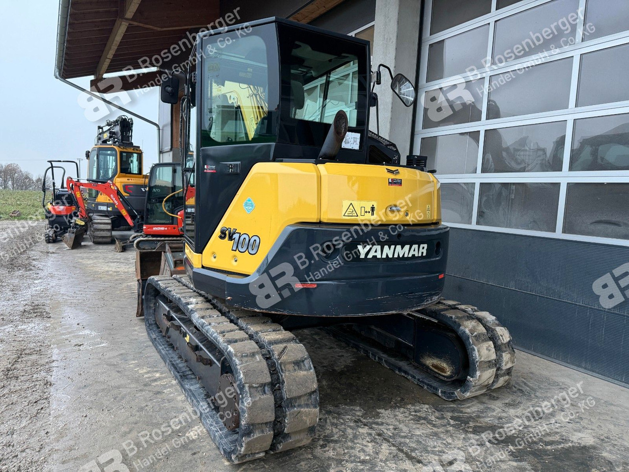 Yanmar SV100-2CR Minibagger / nur 2596h / BJ2018 / TOP - Mini excavator: picture 3 Yanmar SV100-2CR Minibagger / nur 2596h / BJ2018 / TOP - Mini excavator: picture 3