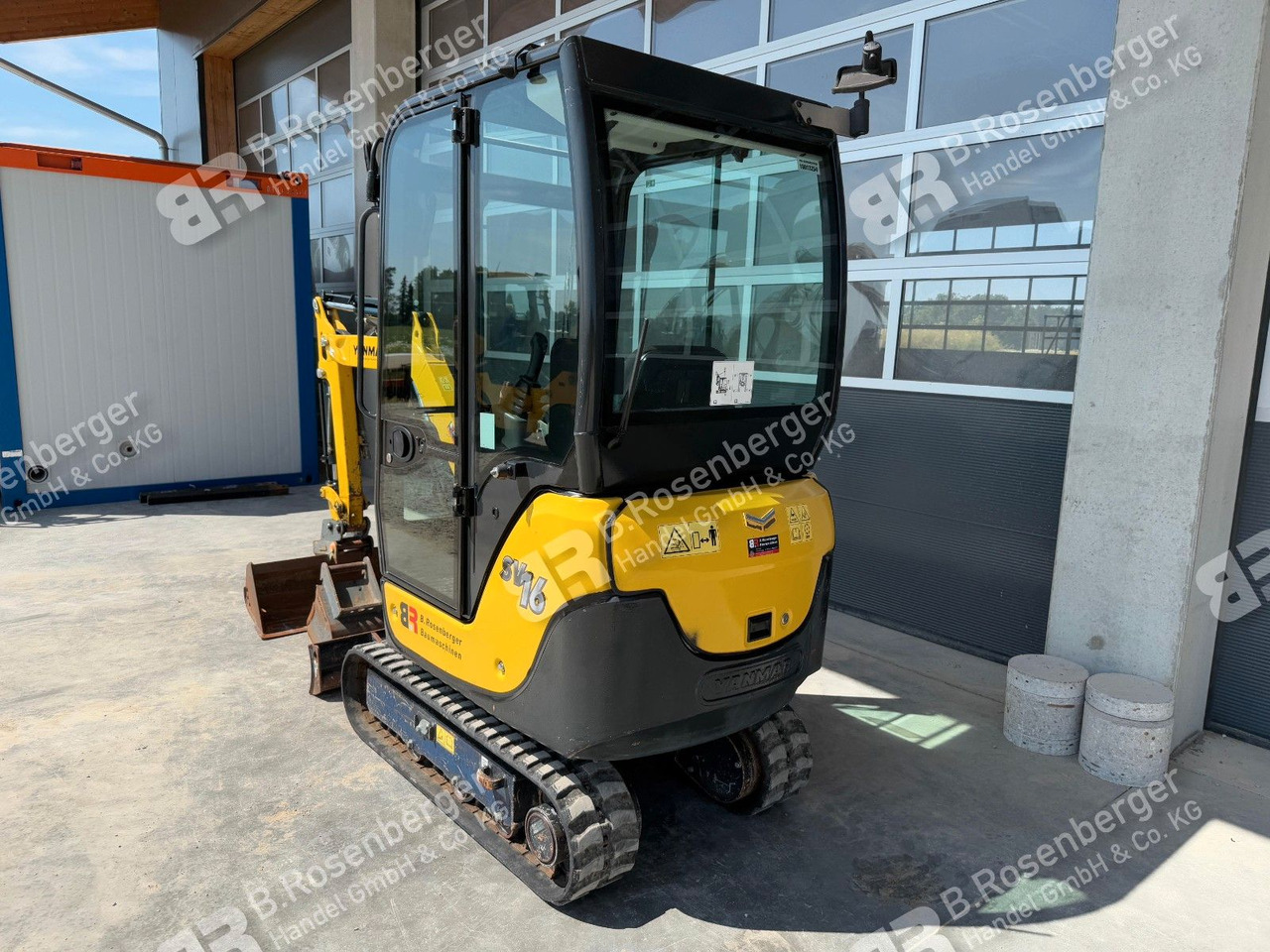 Yanmar SV16 Minibagger / nur 481h / BJ2018 - Mini excavator: picture 3 Yanmar SV16 Minibagger / nur 481h / BJ2018 - Mini excavator: picture 3