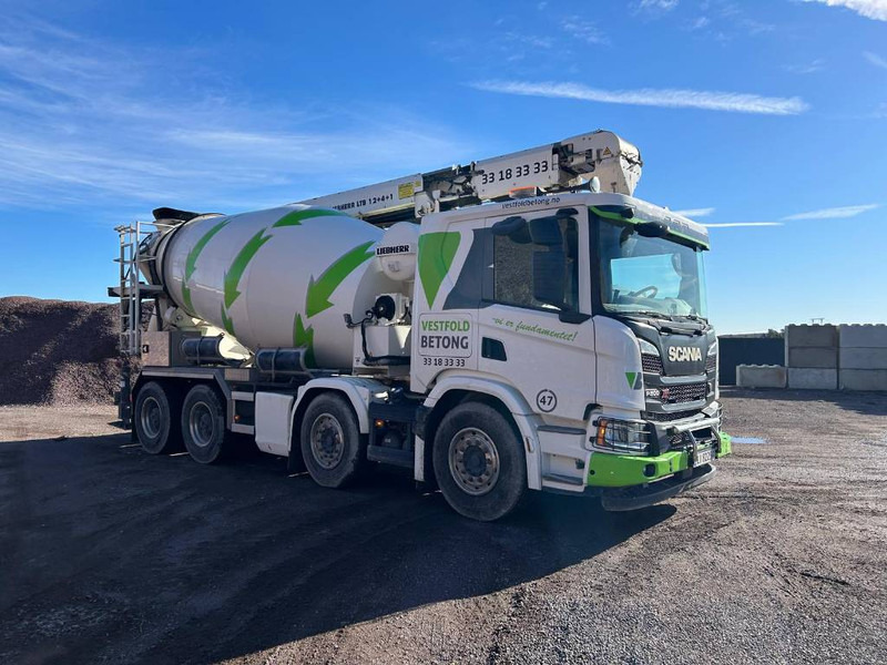 Scania P 500 XT 8x4 - Concrete mixer truck: picture 4 Scania P 500 XT 8x4 - Concrete mixer truck: picture 4