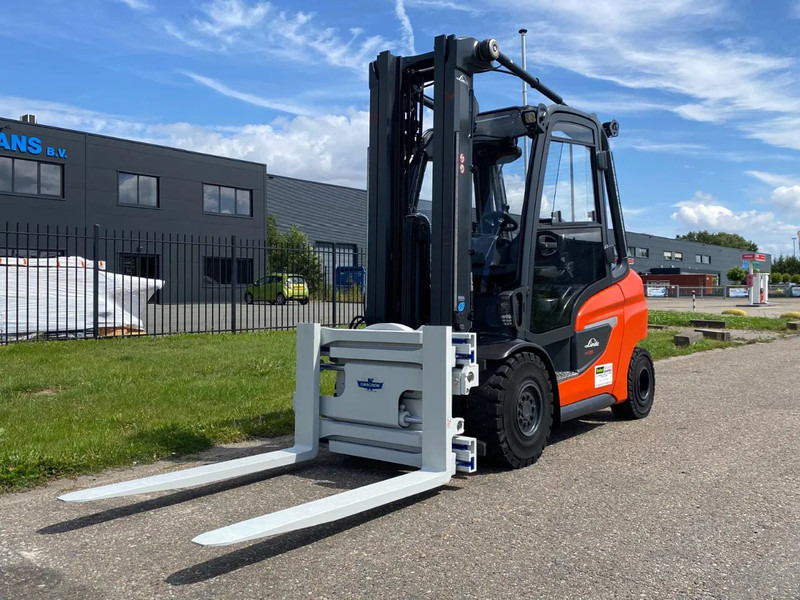 Linde H35D-01 Cascade rotating fork clamp - Diesel forklift: picture 2 Linde H35D-01 Cascade rotating fork clamp - Diesel forklift: picture 2