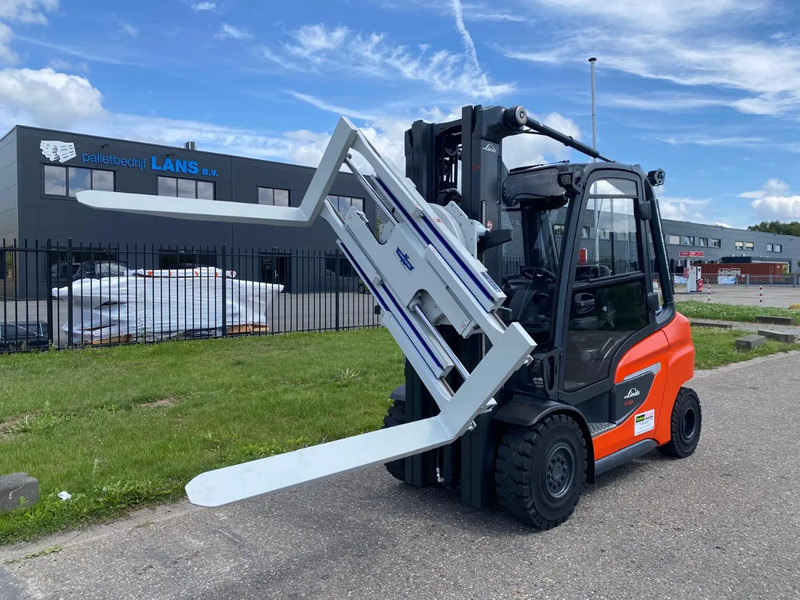 Linde H35D-01 Cascade rotating fork clamp - Diesel forklift: picture 1 Linde H35D-01 Cascade rotating fork clamp - Diesel forklift: picture 1