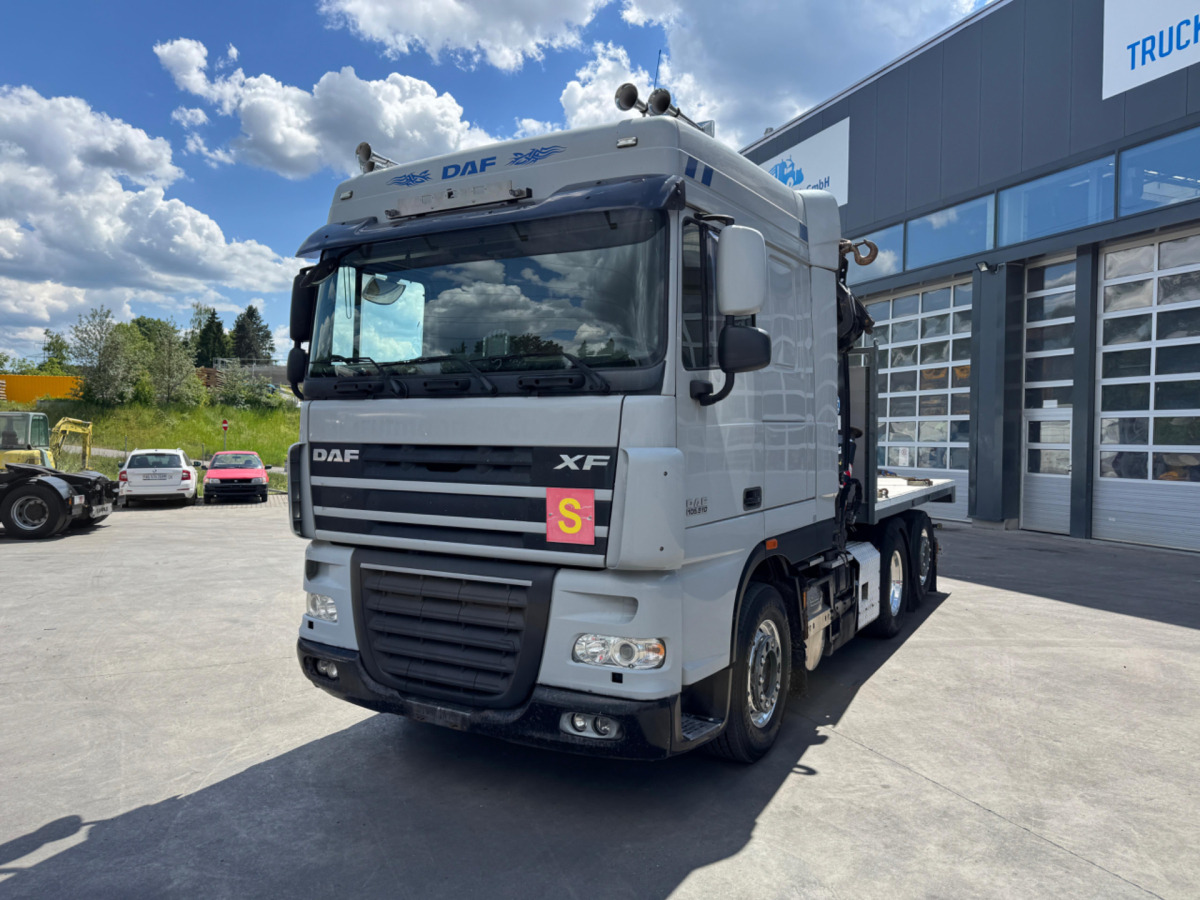 DAF XF510 Effer 255-5 6x2 SZM/Pritsche - Crane truck: picture 2 DAF XF510 Effer 255-5 6x2 SZM/Pritsche - Crane truck: picture 2