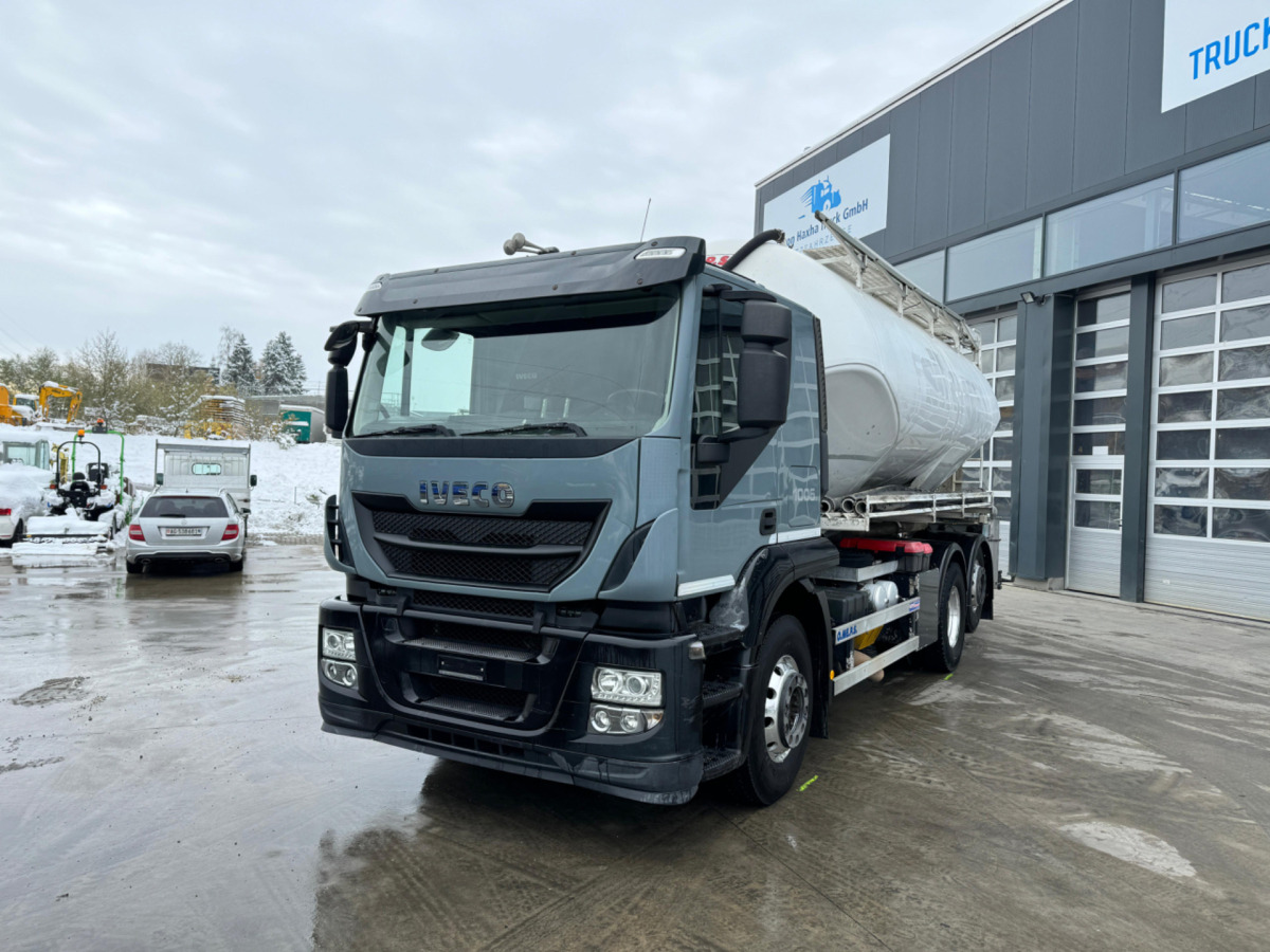 IVECO Stralis 460 6x2 Cementsilo Kompressor - Tanker truck: picture 1 IVECO Stralis 460 6x2 Cementsilo Kompressor - Tanker truck: picture 1