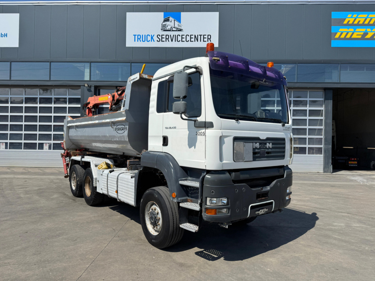 MAN TGA 28.430 6x4-4 Kran - Tipper, Crane truck: picture 3 MAN TGA 28.430 6x4-4 Kran - Tipper, Crane truck: picture 3