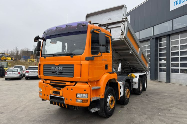 MAN TGA 35.480 8x4 Moser - Tipper: picture 1 MAN TGA 35.480 8x4 Moser - Tipper: picture 1