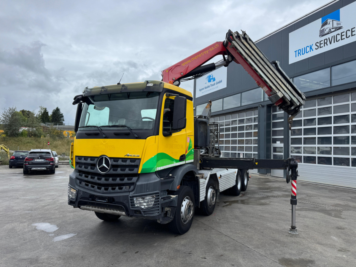 MERCEDES Arocs 3248 8x4 Fassi 315-7 mit Hiab 21T - Crane truck: picture 2 MERCEDES Arocs 3248 8x4 Fassi 315-7 mit Hiab 21T - Crane truck: picture 2