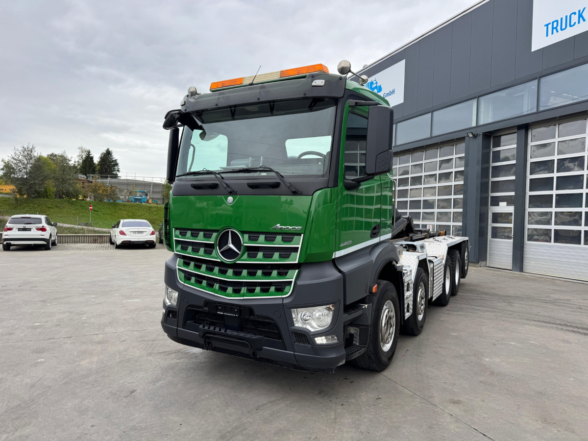 MERCEDES Arocs 4453 10x4 Mobas - Hook lift truck: picture 1 MERCEDES Arocs 4453 10x4 Mobas - Hook lift truck: picture 1