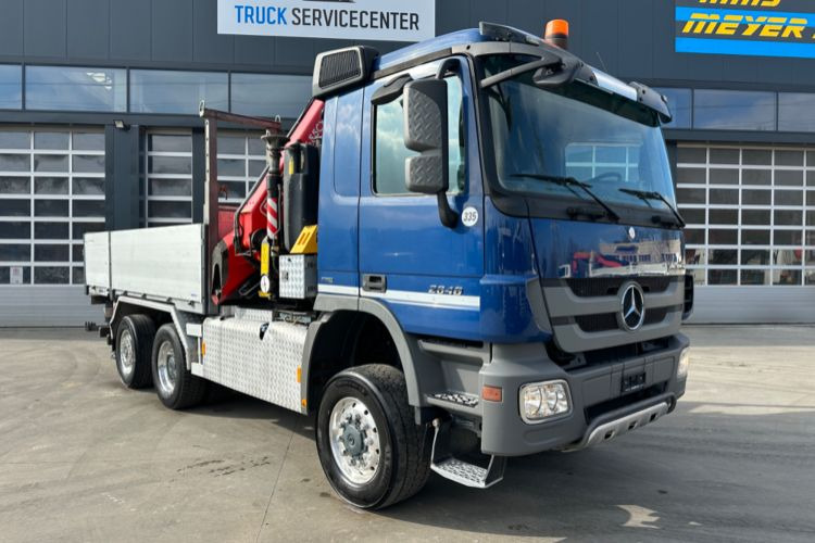 Mercedes-Benz Actros 2648 6x4/4 Fassi455 SZM/Pritsche - Crane truck, Dropside/ Flatbed truck: picture 4 Mercedes-Benz Actros 2648 6x4/4 Fassi455 SZM/Pritsche - Crane truck, Dropside/ Flatbed truck: picture 4