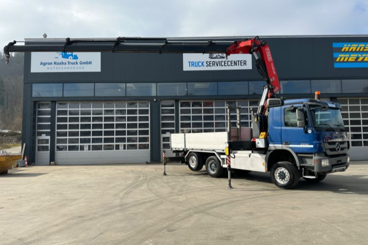 Leasing of Mercedes-Benz Actros 2648 6x4/4 Fassi455 SZM/Pritsche  Mercedes-Benz Actros 2648 6x4/4 Fassi455 SZM/Pritsche: picture 11