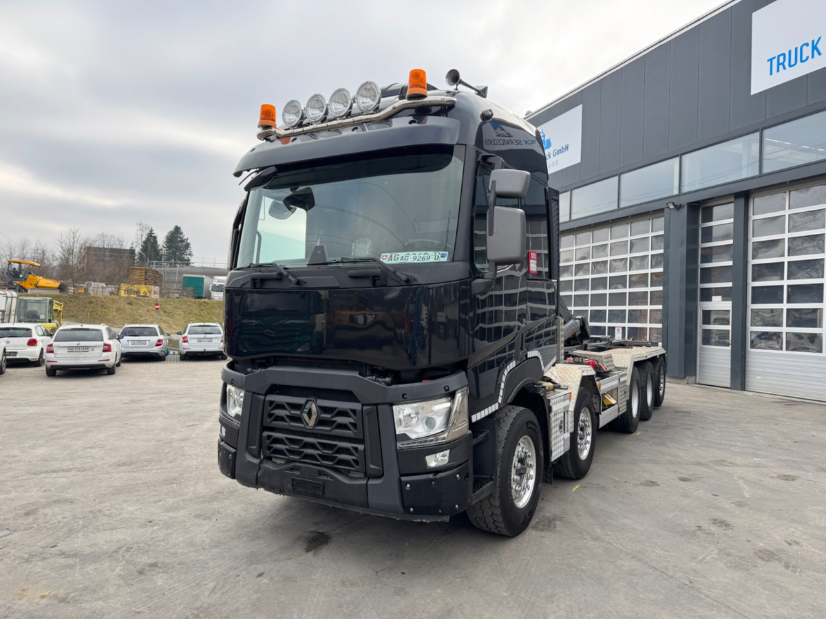 Hook lift truck RENAULT C520 10x4 Trösch SWS: picture 1