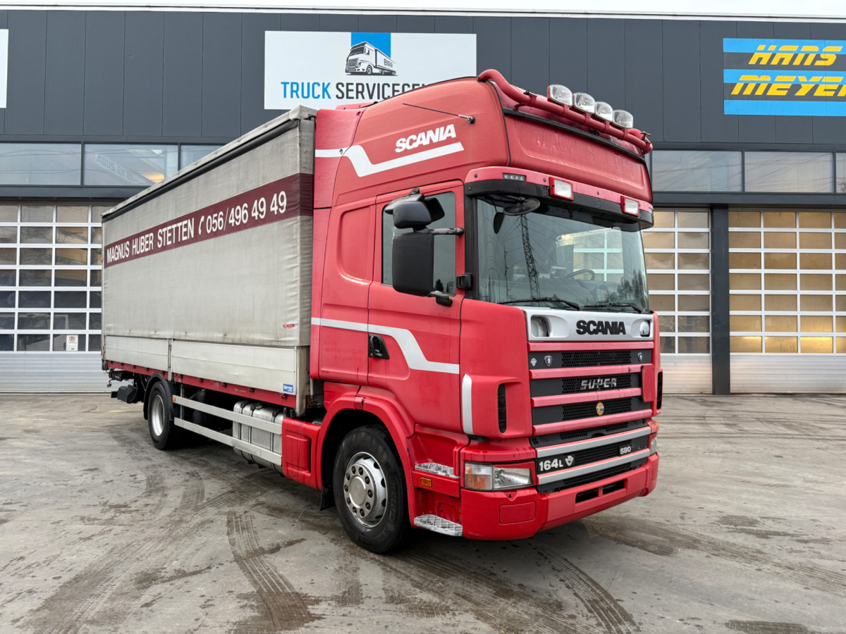 SCANIA 164 580 V8 4x2 - Curtain side truck: picture 3 SCANIA 164 580 V8 4x2 - Curtain side truck: picture 3