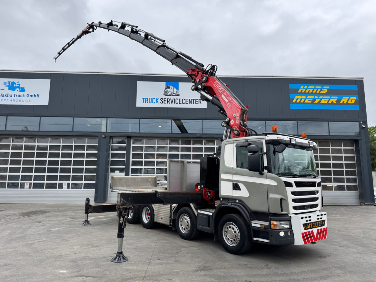 SCANIA G480 8x4 SZM/Pritsche Fassi 950 - Crane truck: picture 3 SCANIA G480 8x4 SZM/Pritsche Fassi 950 - Crane truck: picture 3