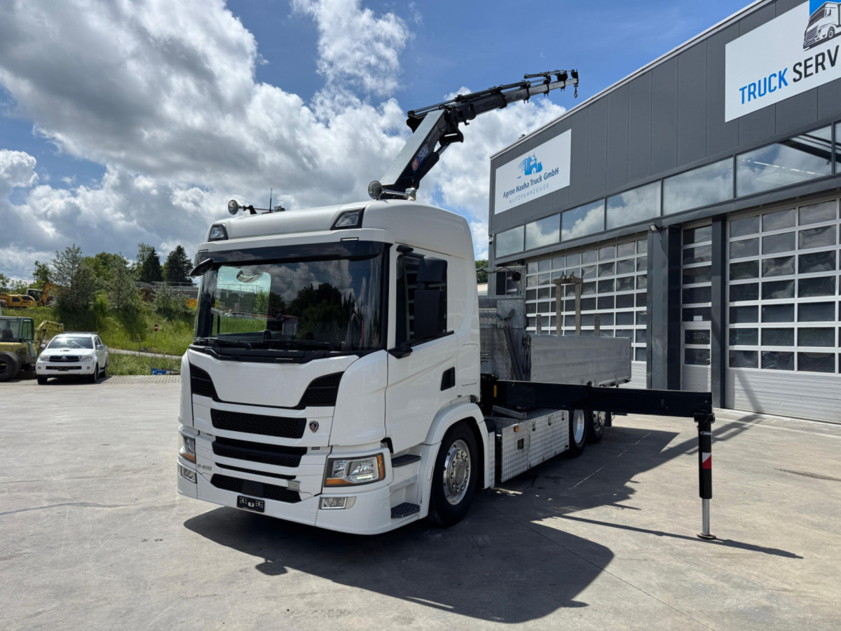 SCANIA P410 6x2 HMF1920-5 - Crane truck: picture 4 SCANIA P410 6x2 HMF1920-5 - Crane truck: picture 4