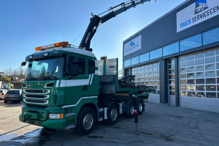 Scania R480 8x4 SWS SZM/Kran/Pritsche - Crane truck: picture 3 Scania R480 8x4 SWS SZM/Kran/Pritsche - Crane truck: picture 3