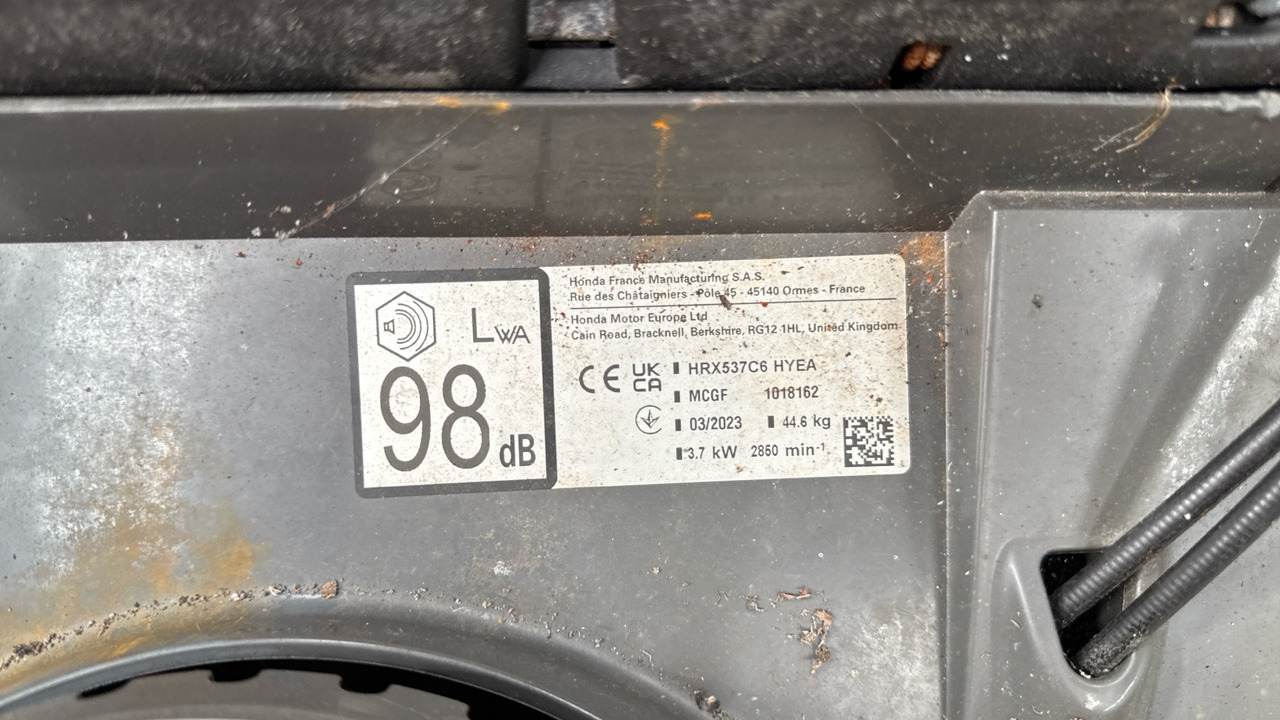 HONDA HRX537 C6HYEA - Construction equipment: picture 5 HONDA HRX537 C6HYEA - Construction equipment: picture 5