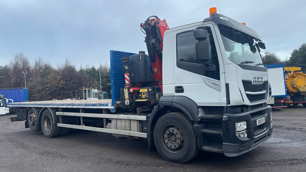 IVECO STRALIS 360 - Dropside/ Flatbed truck, Crane truck: picture 1 IVECO STRALIS 360 - Dropside/ Flatbed truck, Crane truck: picture 1