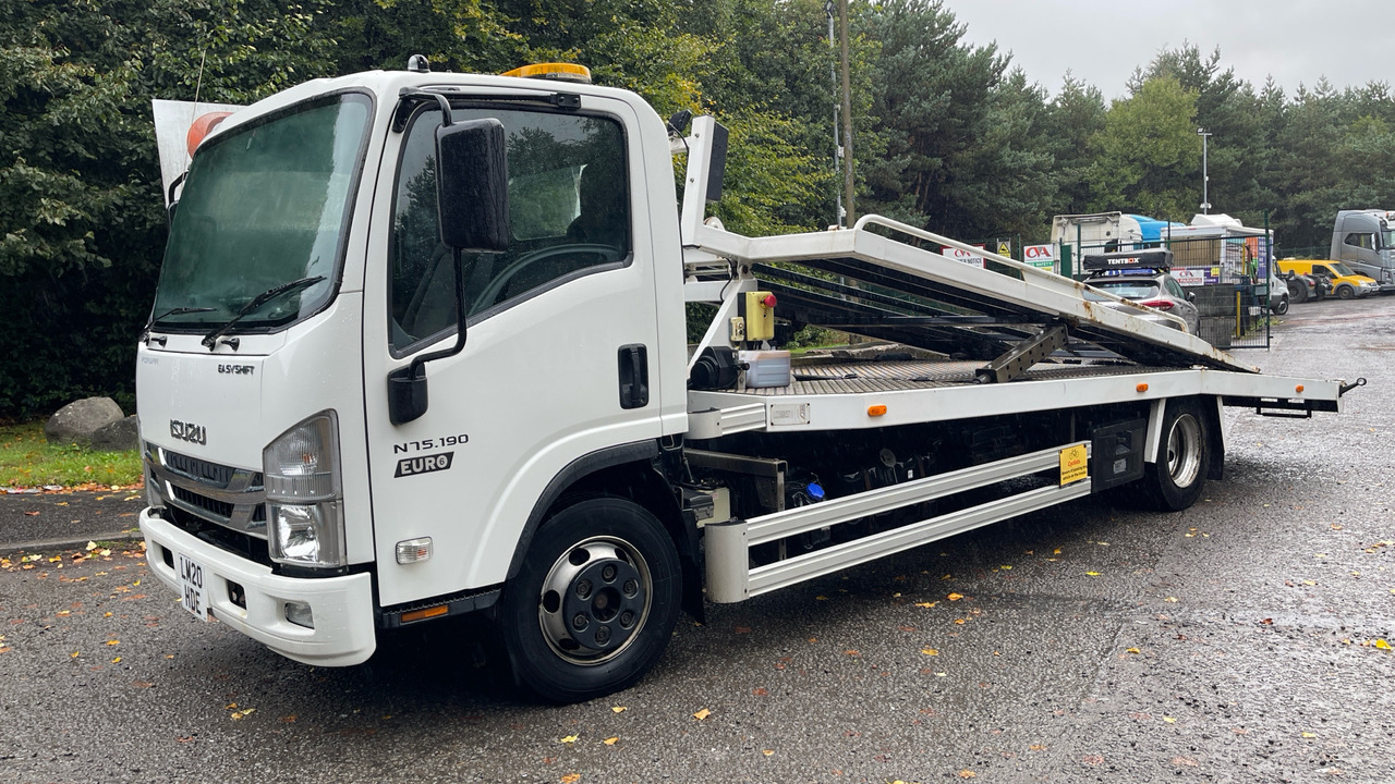 Isuzu N75 190 - Car transporter truck: picture 2 Isuzu N75 190 - Car transporter truck: picture 2