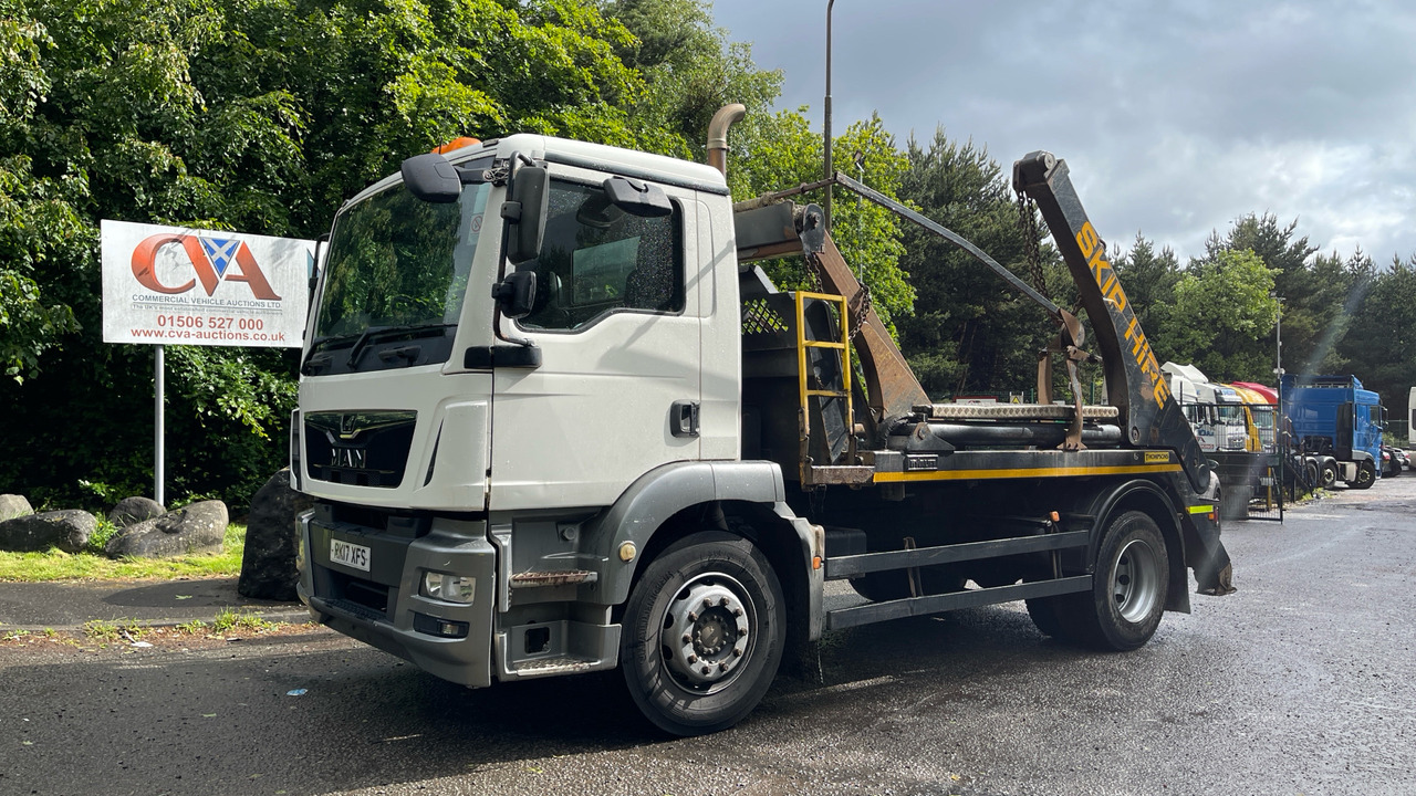 MAN TG-M 18.250 - Skip loader truck: picture 2 MAN TG-M 18.250 - Skip loader truck: picture 2