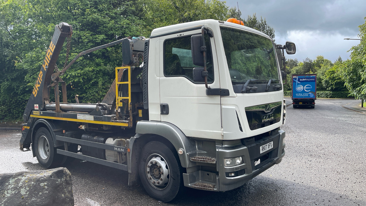 MAN TG-M 18.250 - Skip loader truck: picture 1 MAN TG-M 18.250 - Skip loader truck: picture 1