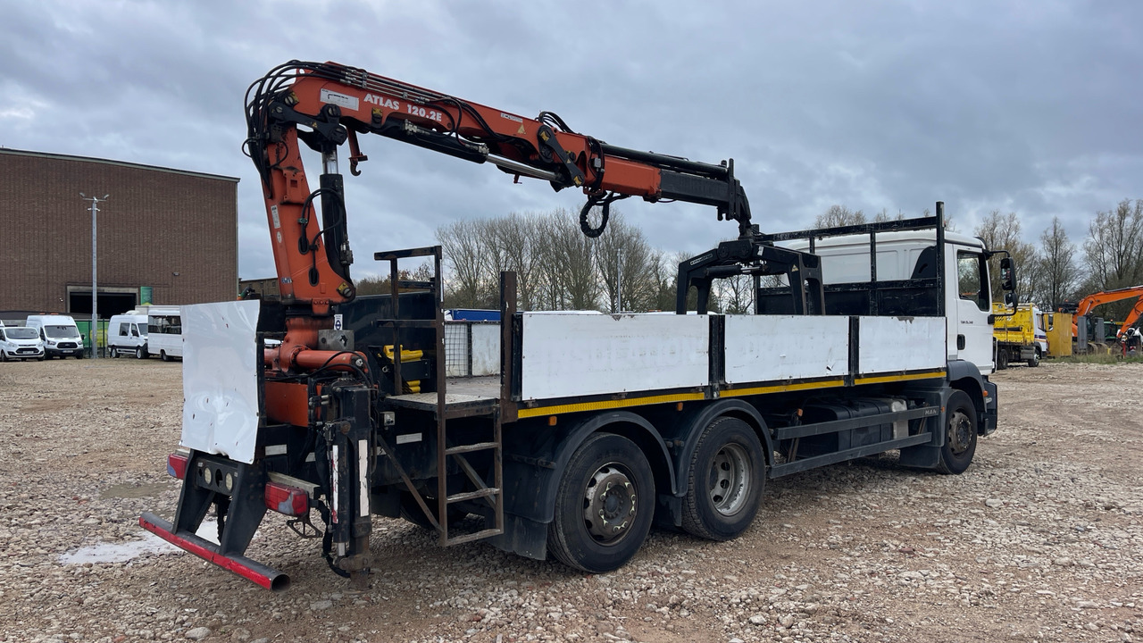 MAN TGM 26.340 - Dropside/ Flatbed truck, Crane truck: picture 4 MAN TGM 26.340 - Dropside/ Flatbed truck, Crane truck: picture 4