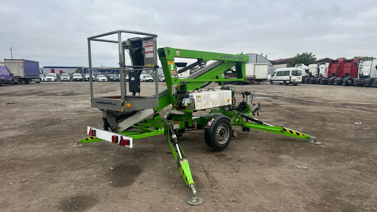NIFTY 120T - Trailer mounted boom lift: picture 2 NIFTY 120T - Trailer mounted boom lift: picture 2