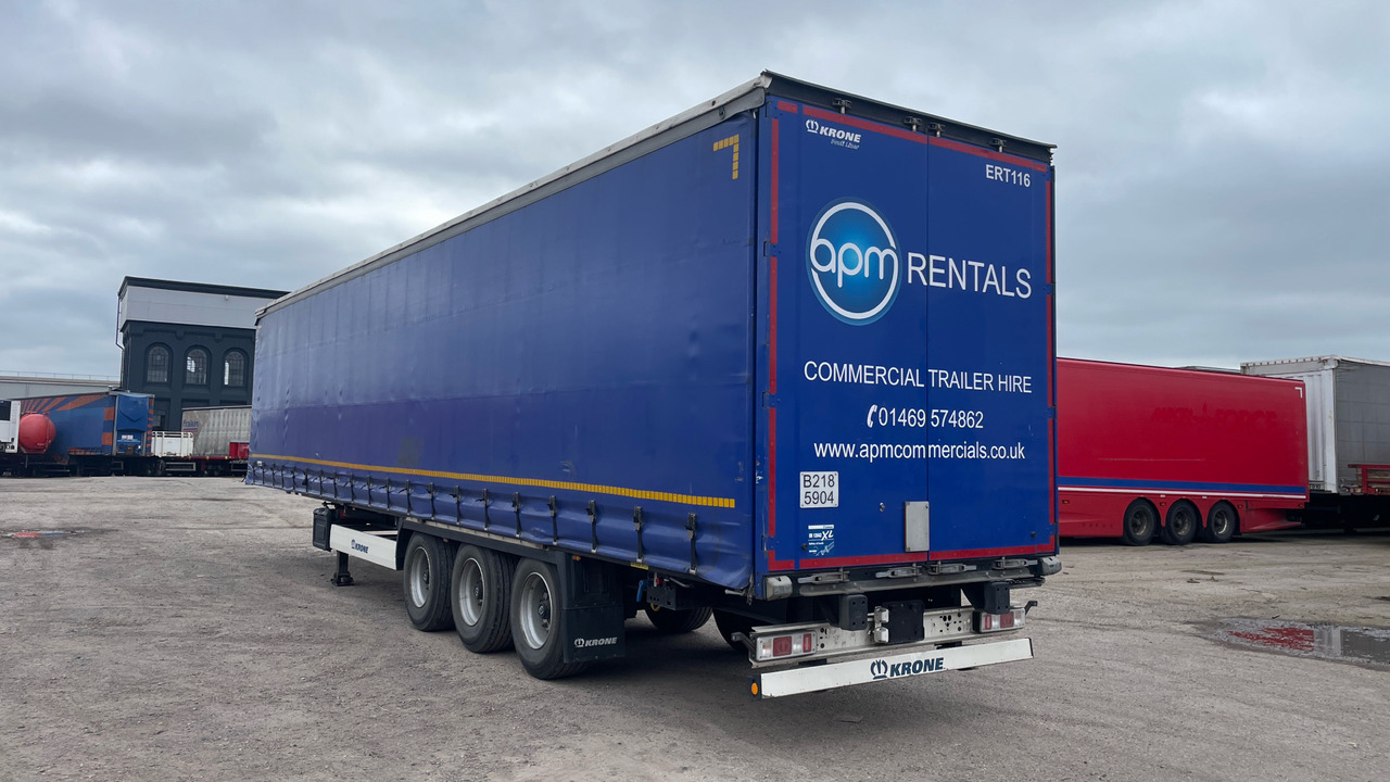 KRONE CURTAINSIDE EUROLINER - Trailer: picture 4 KRONE CURTAINSIDE EUROLINER - Trailer: picture 4