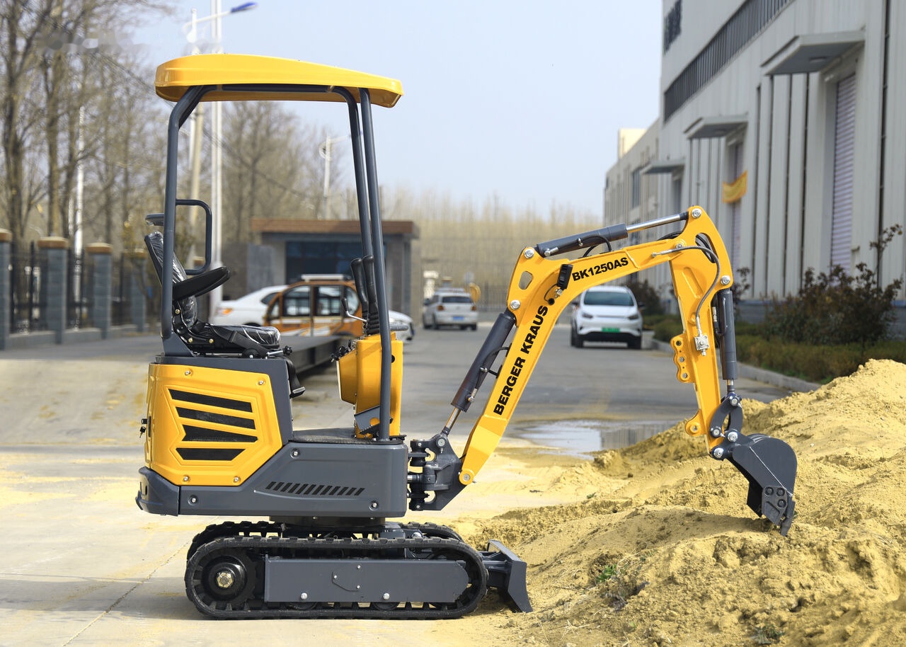 Berger Kraus BK1250AS excavator minikoparka Nowa KUBOTA - Mini excavator: picture 3 Berger Kraus BK1250AS excavator minikoparka Nowa KUBOTA - Mini excavator: picture 3